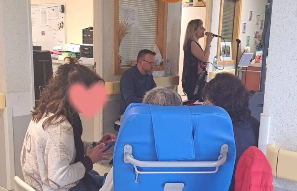 animation musicale pour les malades et patients