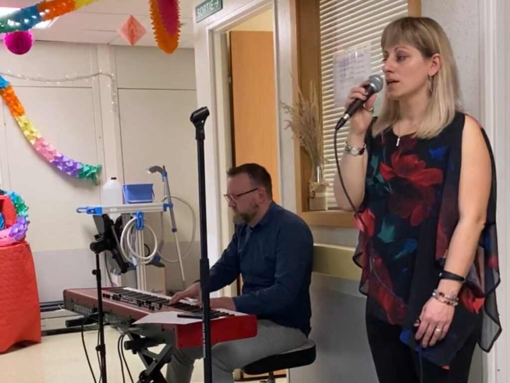 animation musicale milieu hospitalier