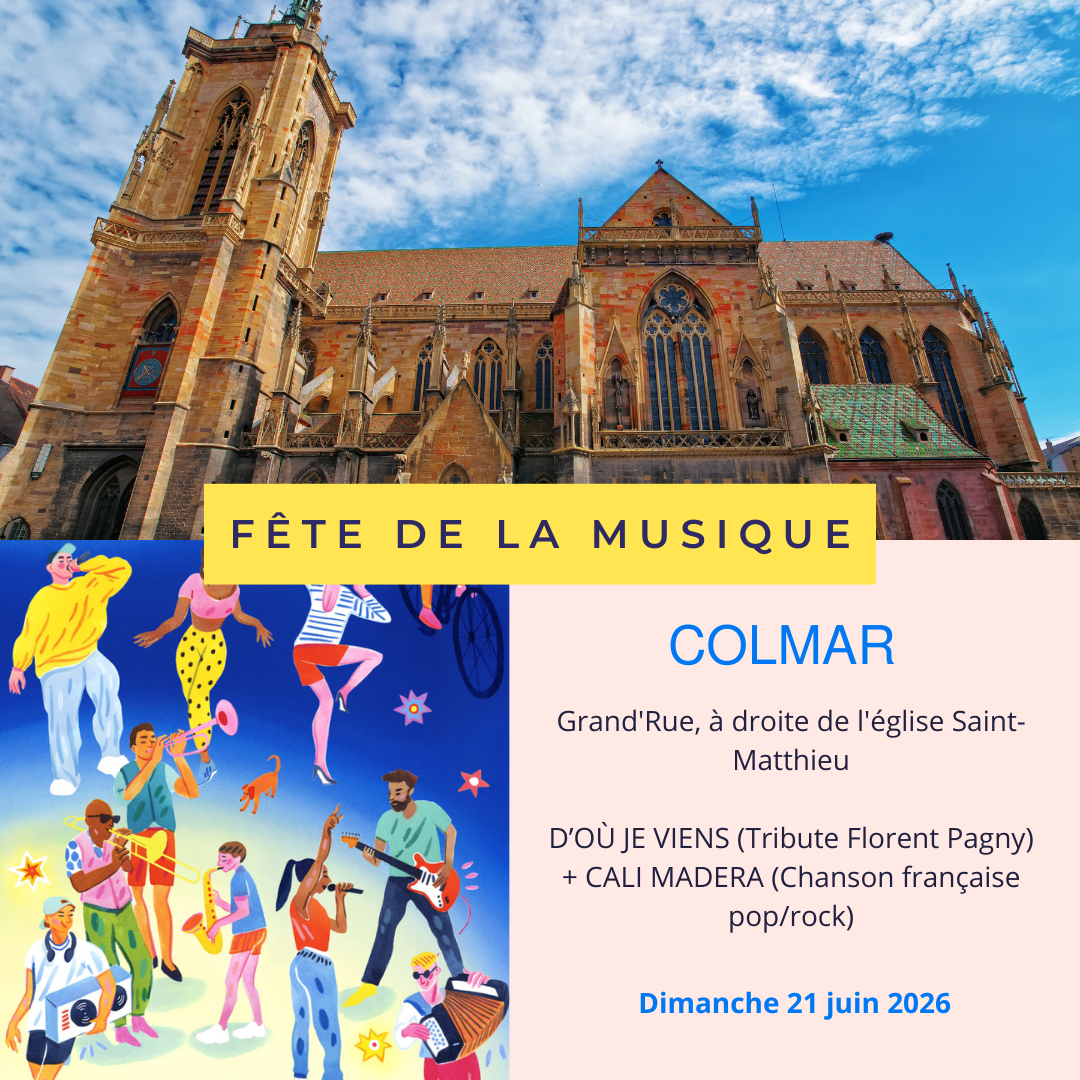 Fête de la musique Colmar 2026
