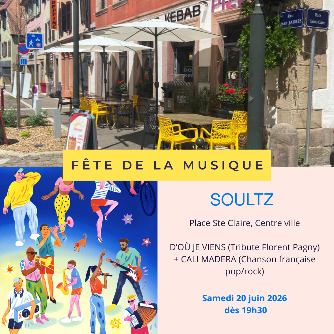 Fête de la musique Soultz 2026